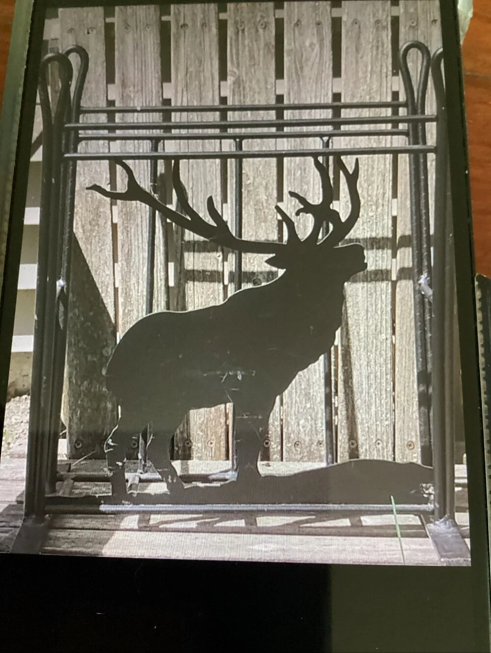 🫎  Vintage BIG HORN SHEEP Wall Hanging  TAPESTRY EPLVC 38